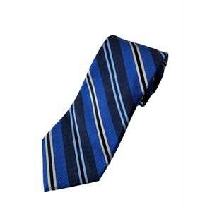 Destination XL Rochester Men's Blue Tie 100% Silk XL Necktie NWT